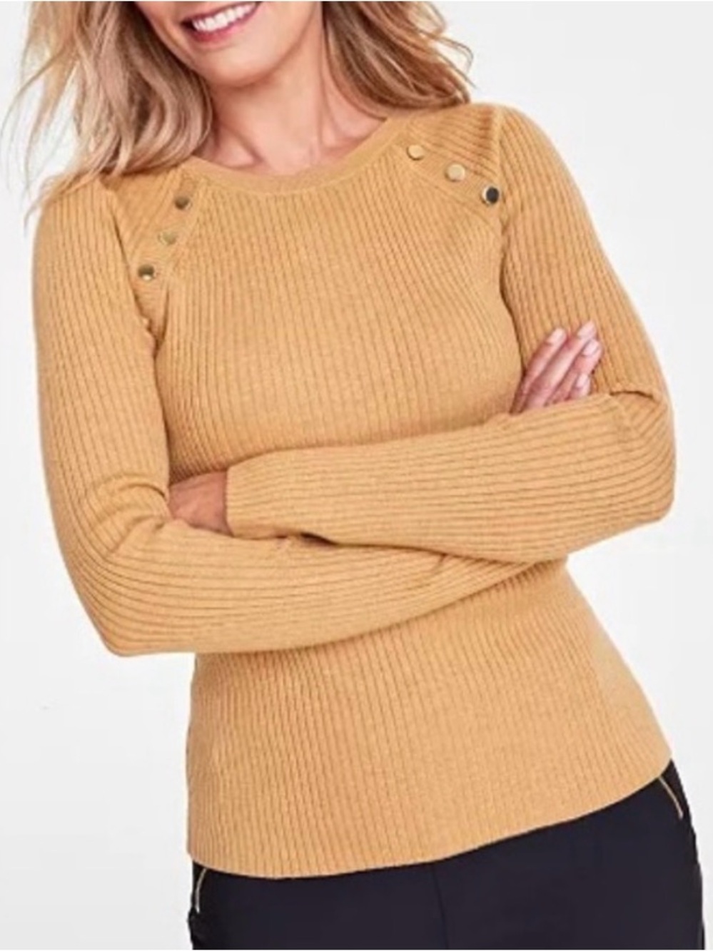 INC International Concepts Women's Tan Sweater